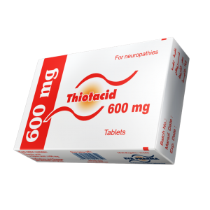 Thiotacid 600 mg ( Thioctic Acid = Alpha Lipoic Acid ) 20 film-coated tablets